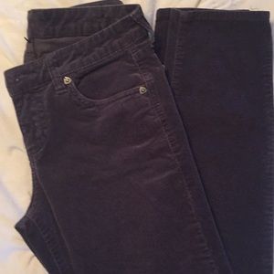 Dark gray corduroy size 4